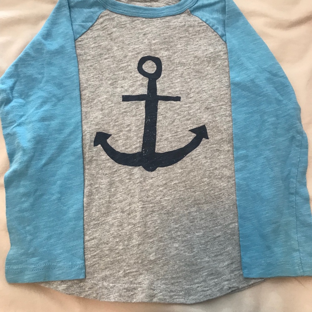 Mini Boden anchor shirt